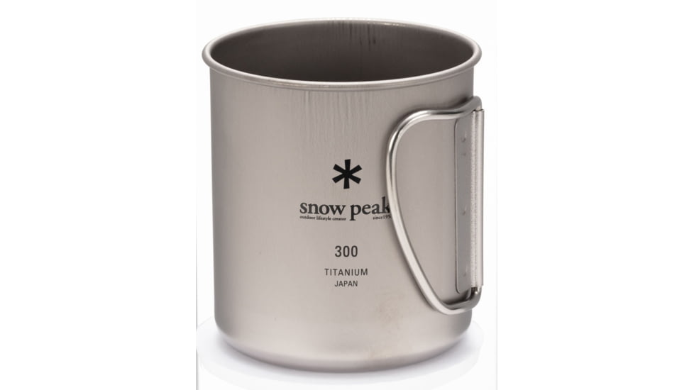 Snow Peak Titanium Single Wall Cup, 300ml, MG-142
