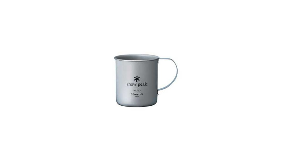 Snow Peak Titanium Single Wall Mug 300