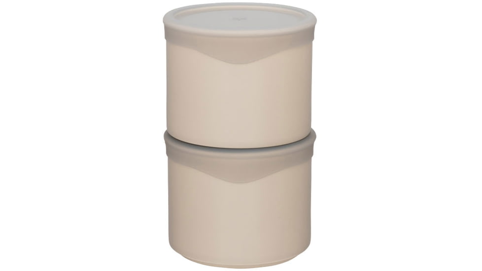 Snow Peak Tobachi Food Storage Container, White, Medium, TW-273-WH