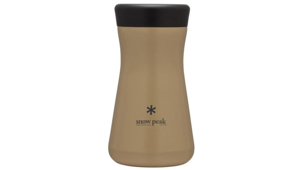 Snow Peak TSUZUMI Stainless Vacuum Bottle, Sand, 350 ml, TW-350-SN
