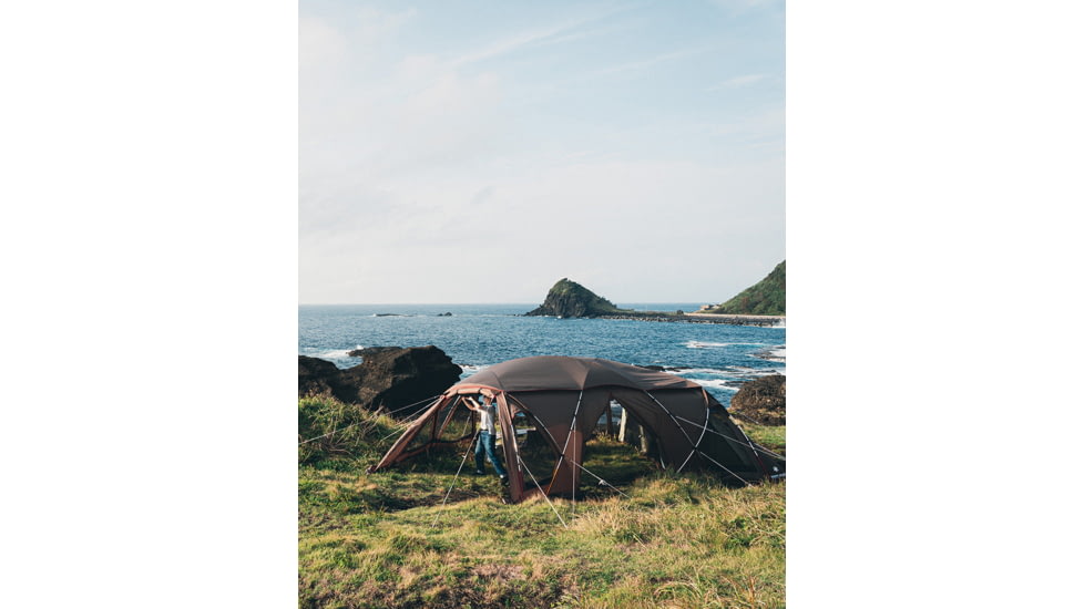 Snow Peak Zekka Shelter, Brown, 6-Person, TP-710