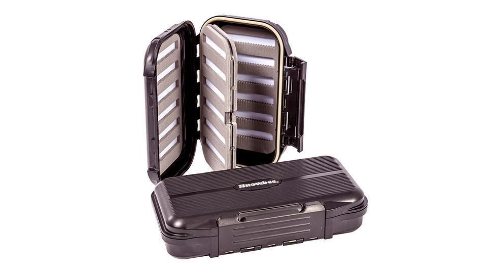 Snowbee Center Leaf Waterproof Fly Box, Large, 14744