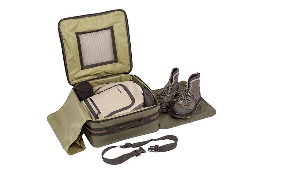 Snowbee Chest Wader Bag, Dark Olive, 16x16x7in, 16200