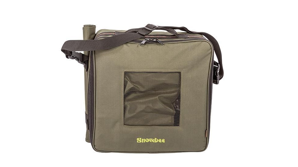 Snowbee Chest Wader Bag, Dark Olive, 16x16x7in, 16200