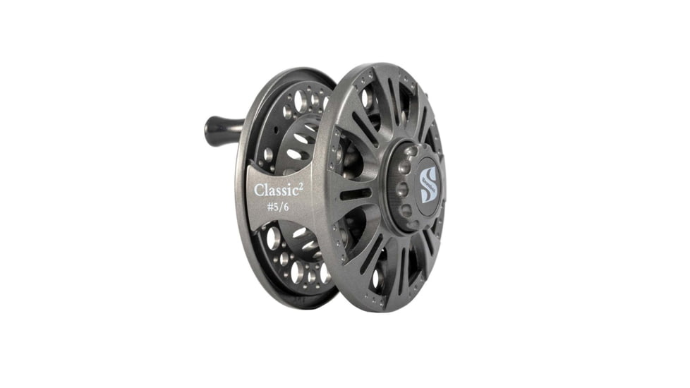 Snowbee Classic2 Series Fly Reel, Gunmetal Gray, #5/6, 10561G