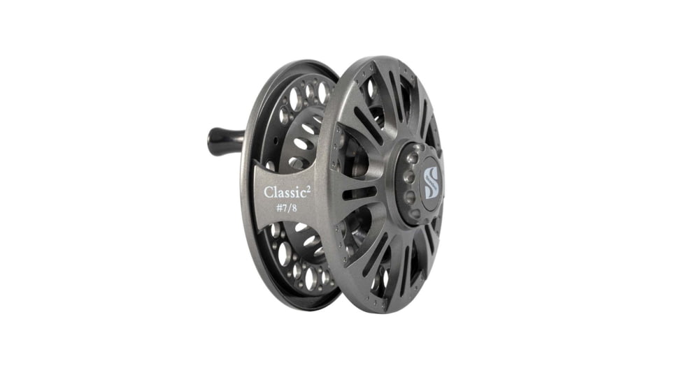 Snowbee Classic2 Series Fly Reel, Gunmetal Gray, #7/8, 10562G