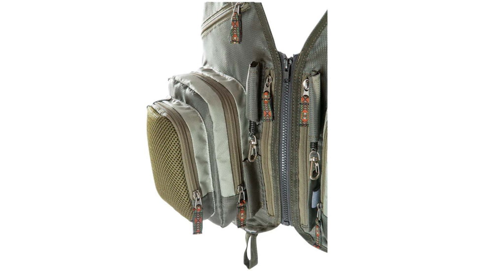 Snowbee Fly Vest / Backpack, Two-Tone, Sage, 11625