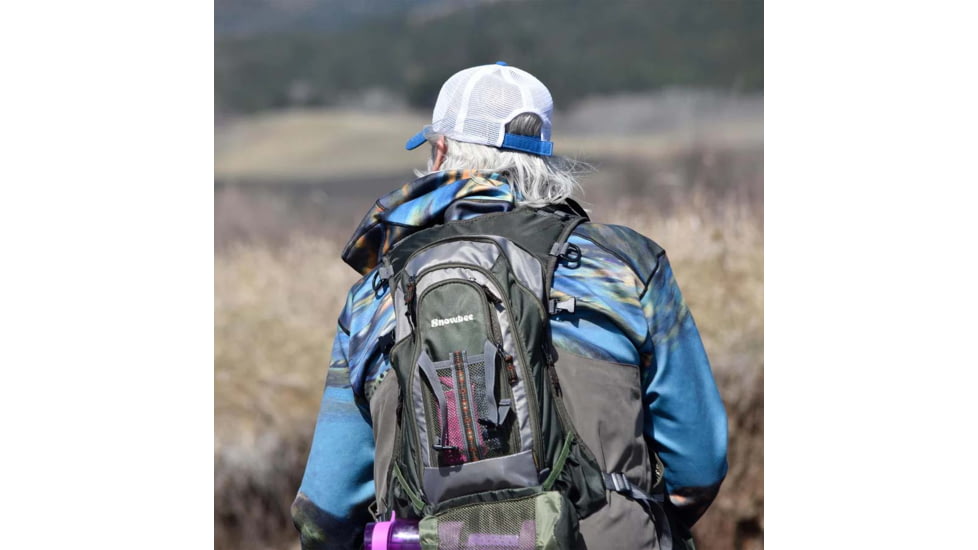 Snowbee Fly Vest / Backpack, Two-Tone, Sage, 11625