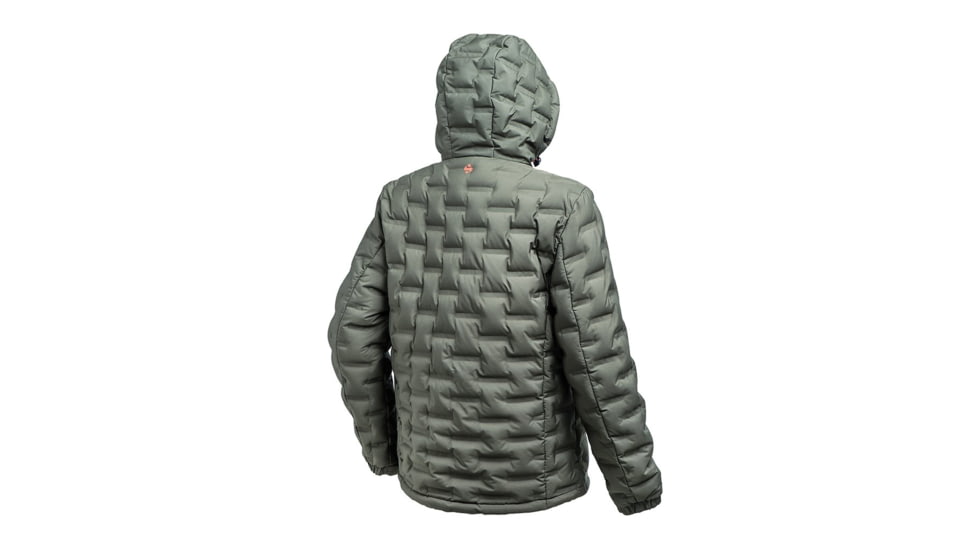 Snowbee Nivalis2 Down Hooded Jacket - Mens, Dark Olive, Extra Large, 11940HG-XL
