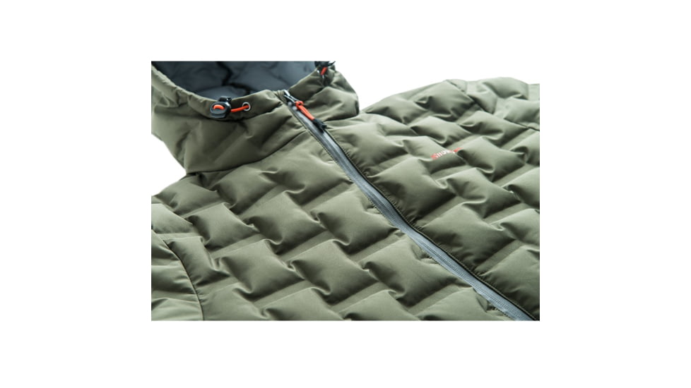 Snowbee Nivalis2 Down Hooded Jacket - Mens, Dark Olive, Extra Large, 11940HG-XL