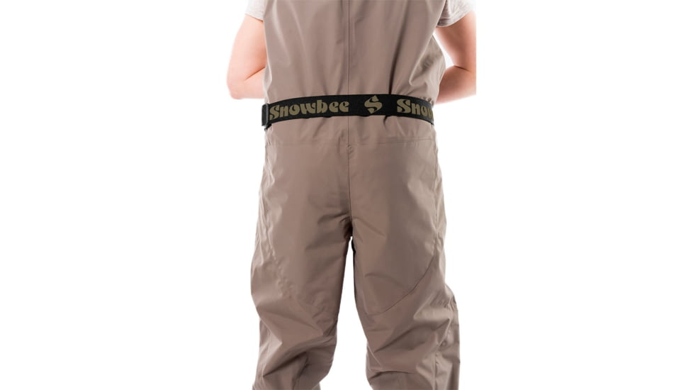 Snowbee Prestige STX Breathable Stockingfoot Chest Wader, Grey/Olive, Medium/King, 11192FB-ML