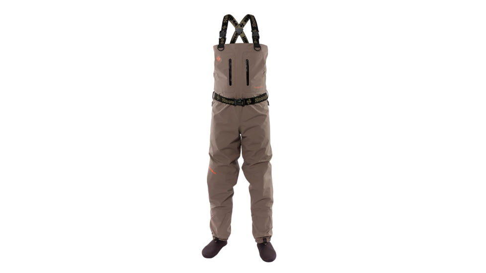 USED Snowbee Prestige STX Breathable Stockingfoot Chest Wader, Grey/Olive, XLS, 11192-XLS, EDEMO1