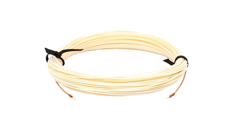 Snowbee Specialist River Fly Lines XS-Plus Nymph Level Floating Line, Hi-Viz, Orange/Taper Tan, DT2/5, SPFL-DT2/5NL