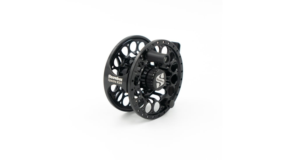 Snowbee Spectre Series Fly Reel, 2.9in, 3.8oz, Black, #3/4, 10547