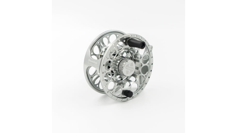 Snowbee Spectre Series Fly Reel, 3.4in, 4.8oz, Gunmetal Silver, #5/6, 10548S