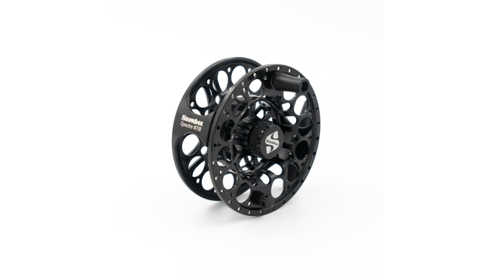 Snowbee Spectre Series Fly Reel, 3.7in, 5.1oz, Black, #7/8, 10549