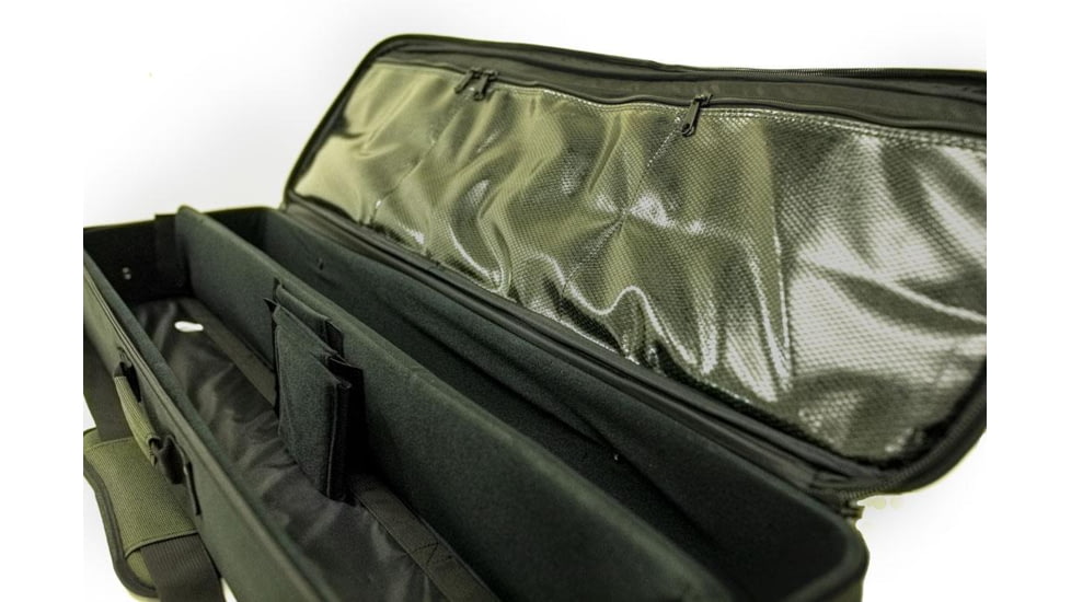 Snowbee XS Stowaway Travel Case, Olive, 36.5x10.2x5in, 16448