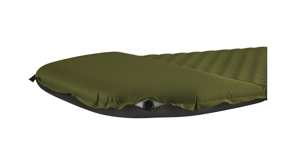 SnugPak Elite Self Inflating Mat w/Built Pillow, XL, Olive, 91930-OD