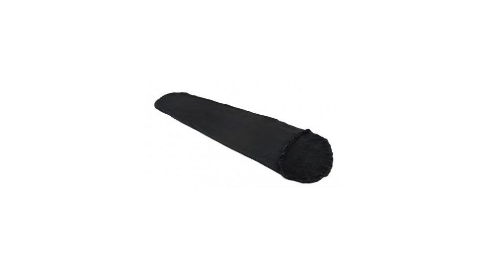SnugPak Fleece Liner with Zipper, Black SP92136