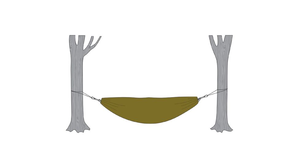 SnugPak Hammock Cocoon with Travelsoft Filling, Olive 4010543