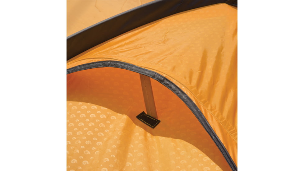 SnugPak Journey Quad Tent, 75D 185T Ripstop Polyester, Two Vents And Two Mesh Vented Doors, Sunburst Orange, 96004