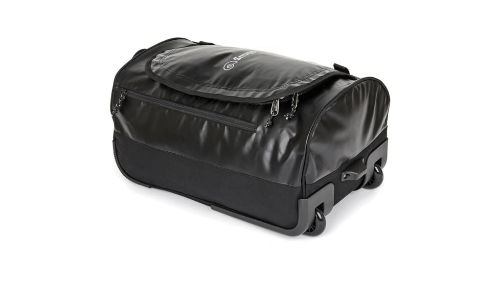 SnugPak Kitmonster Roller Duffel 30L, 19in X 9in X 12in, 30 Liter, 500D Nylon Construction, Black, 90035-BK