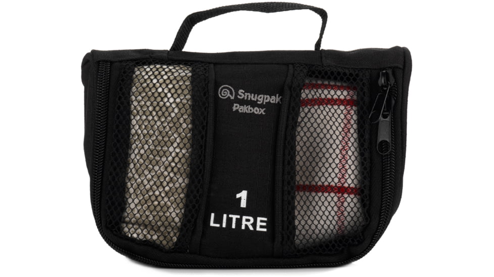SnugPak Pakbox, 1 Liter, Black, 97290