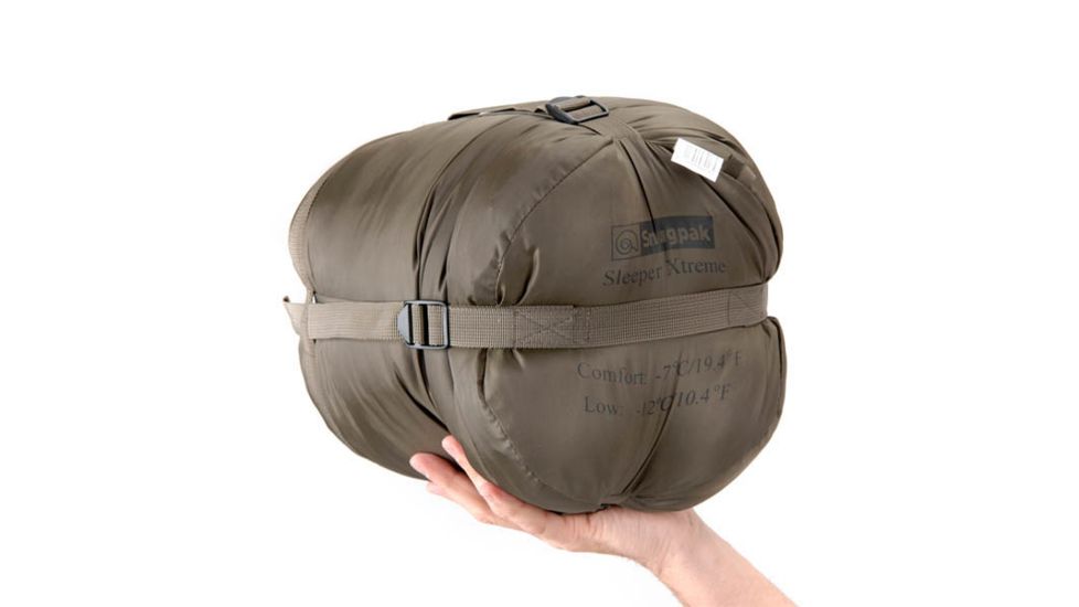 SnugPak Sleeper Xtreme, Olive, RH Zip SP92025