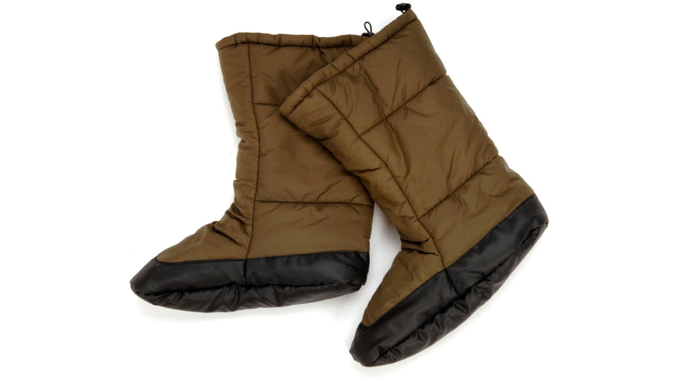 SnugPak Snugfeet Insulated Tent Booties, Coyote, Large, 91677-CT