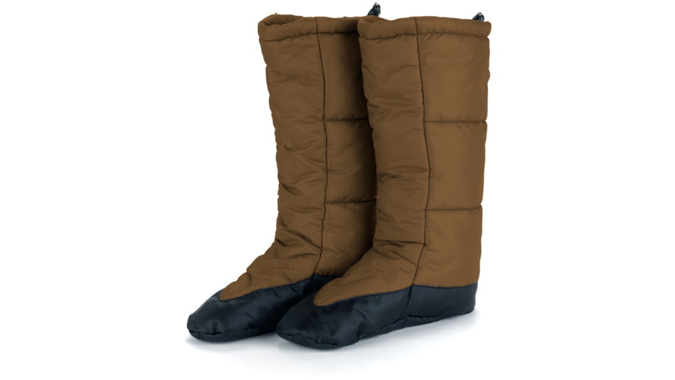 SnugPak Snugfeet Insulated Tent Booties, Coyote, Large, 91677-CT