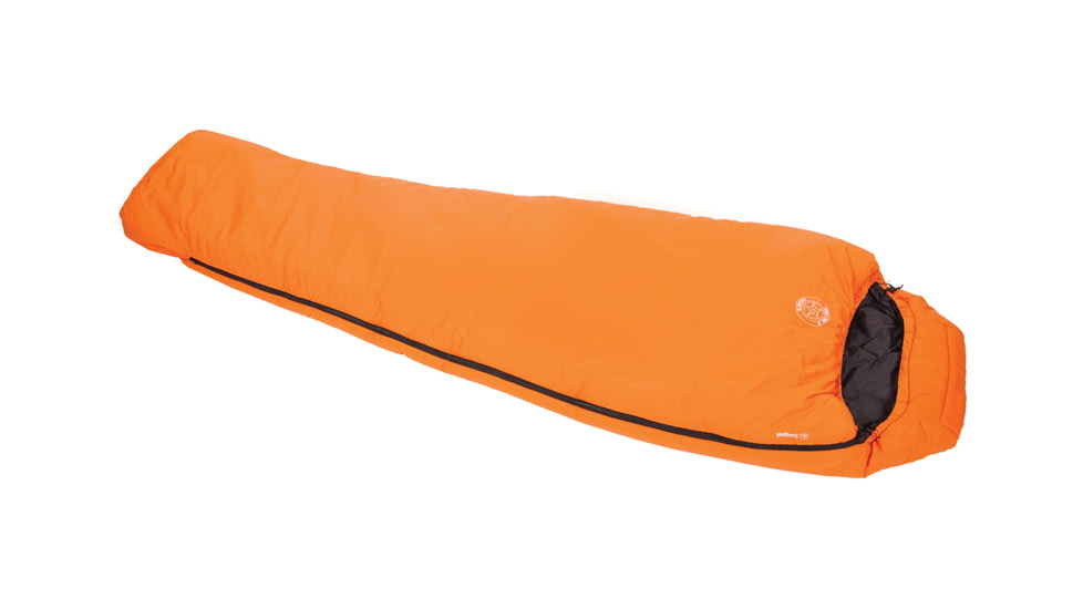 SnugPak Softie 15 Intrepid Sleeping Bag, Left, Orange, 91075