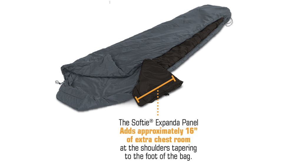 SnugPak Softie Expanda Panel Summer Weight - Black - Rz, Black, 91256