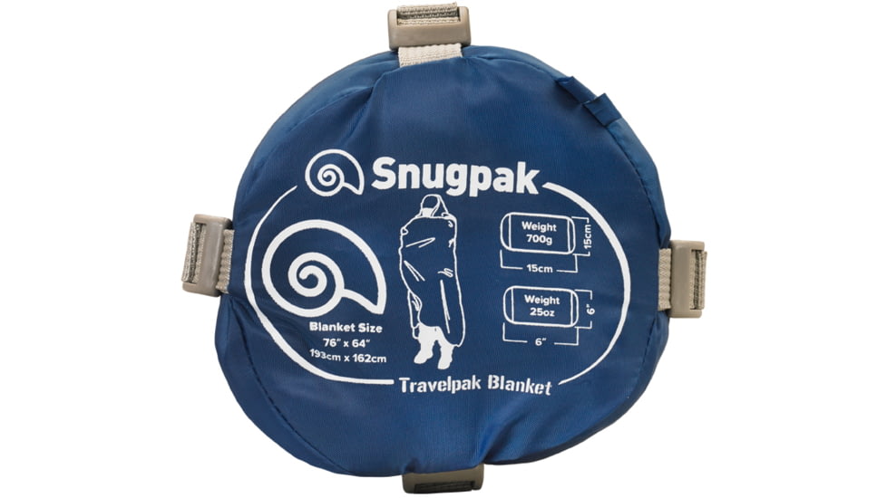 SnugPak Travelpak Blanket, Petrol Blue, 98850
