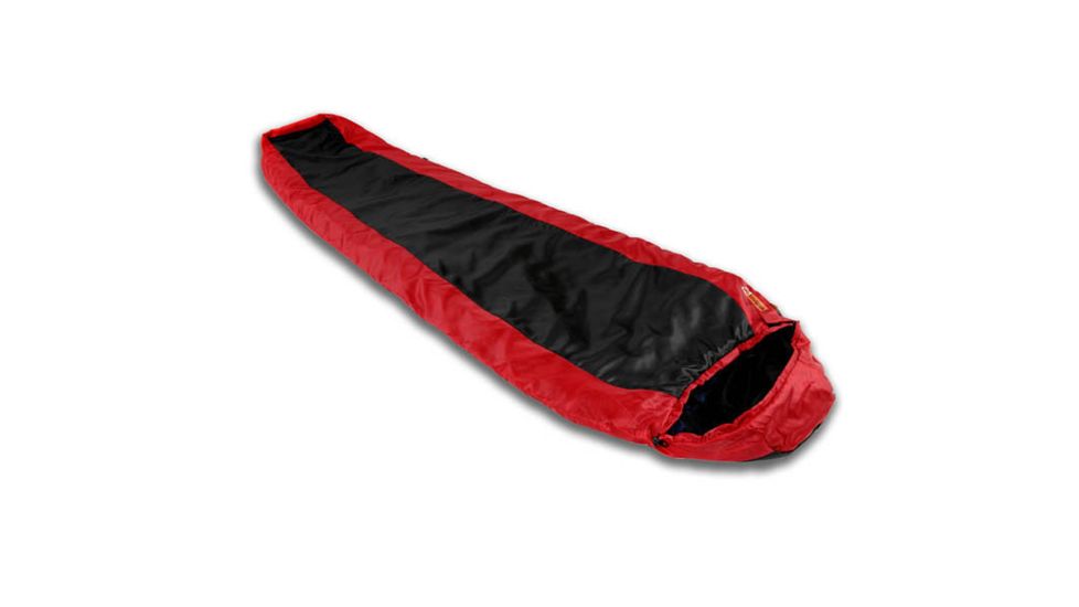 SnugPak Travelpak Lite, Red/Black, RH Zip SP92550
