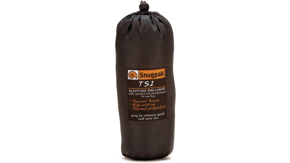 SnugPak TS1 Liner Sleeping Bag, Olive, 92091