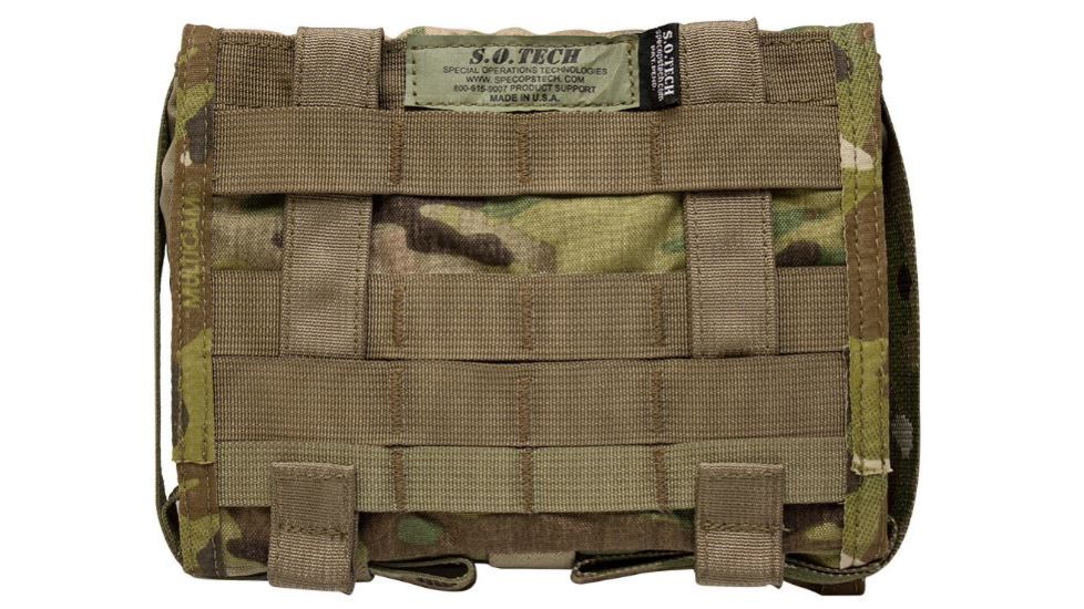 S.O.Tech Viper Flat Individual First Aid Kit, A1, Mulit Cam VFIFAK-A1-MC