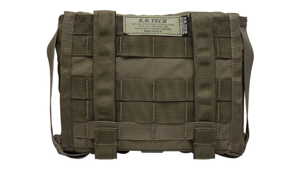 S.O.Tech Viper Flat Individual First Aid Kit, A1, Ranger Green VFIFAK-A1-RG