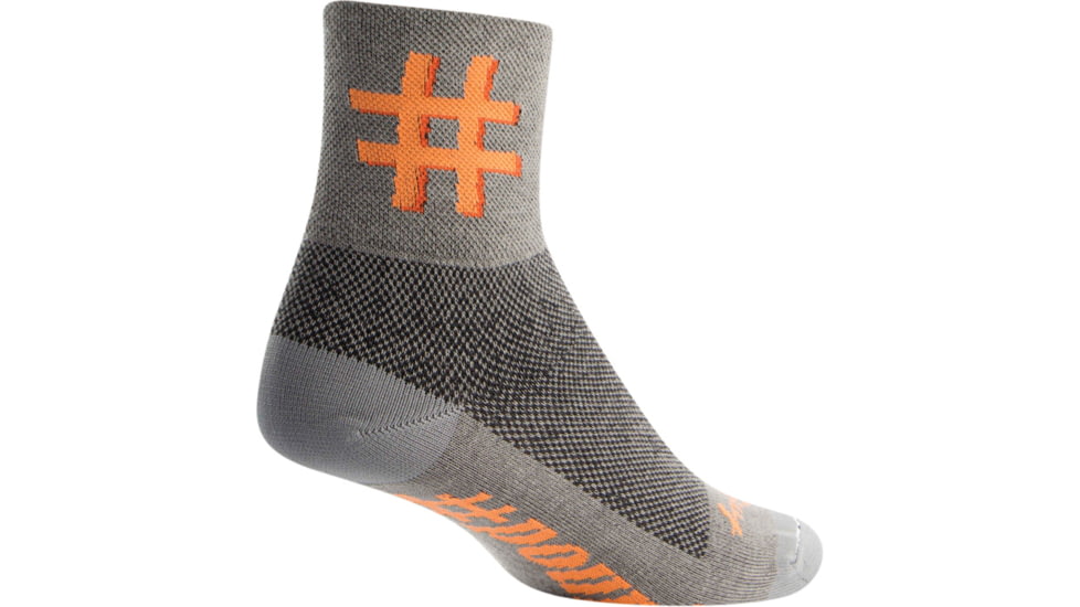 Sockguy Hash Tag Classic Sm/md HASHTAG S/M