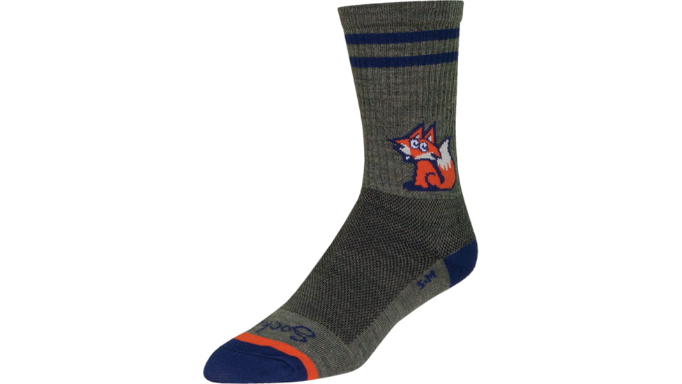 Sockguy Ninja 6 Wool Crew L/xl WCRNINJA L