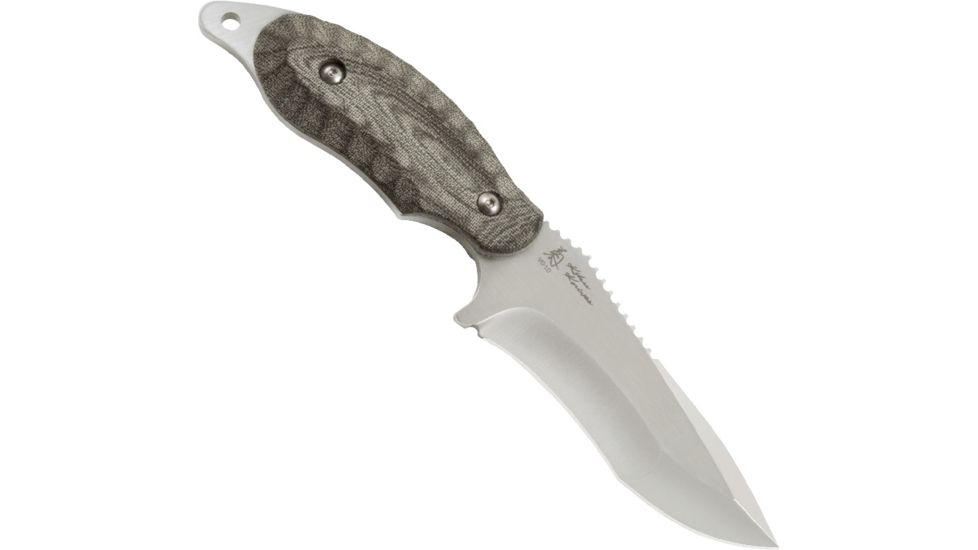 SOG Specialty Knives & Tools Kiku 4in VG10 Fixed Blade Knife, Satin, KU-2021