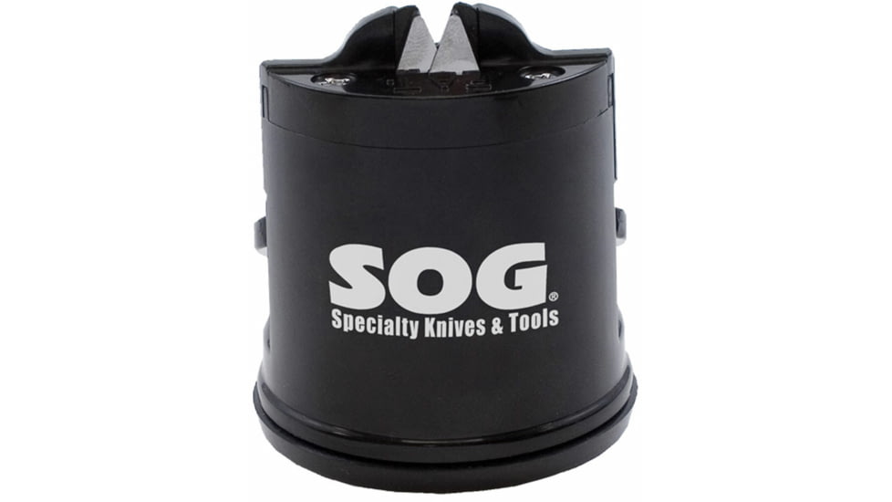 SOG Specialty Knives &amp; Tools Countertop Sharpener, Black, SOG-SH-02