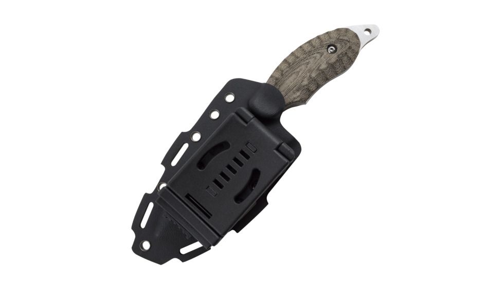 SOG Specialty Knives & Tools Kiku 4in VG10 Fixed Blade Knife, Satin, KU-2021