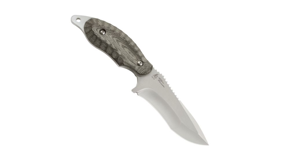 SOG Specialty Knives & Tools Kiku 4in VG10 Fixed Blade Knife, Satin, KU-2021