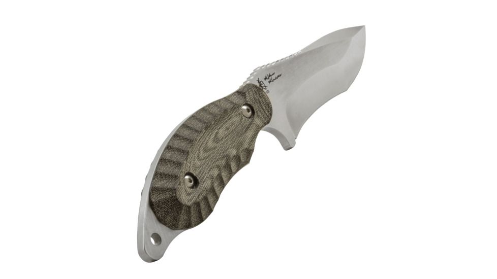 SOG Specialty Knives & Tools Kiku 4in VG10 Fixed Blade Knife, Satin, KU-2021