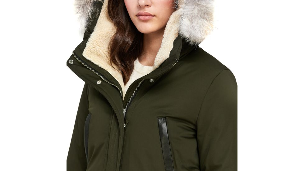 SOIA &amp; KYO Saundra-CN Jacket - Women's, Army, Large, SAUNDRA-CN-Army-L