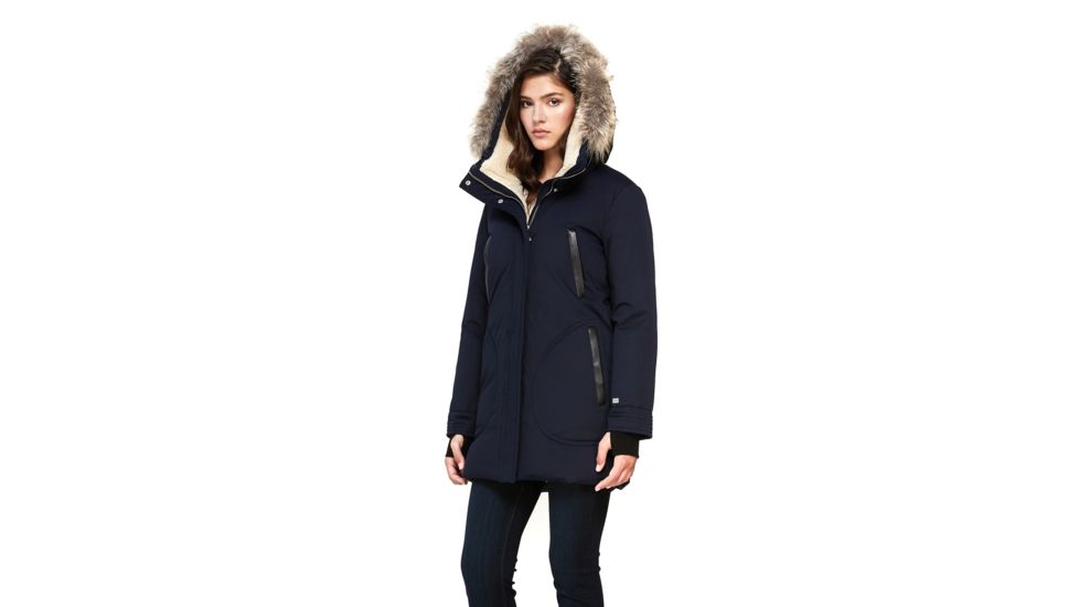 SOIA &amp; KYO Saundra-CN Jacket - Women's, Indigo, Medium, SAUNDRA-CN-Indigo-M