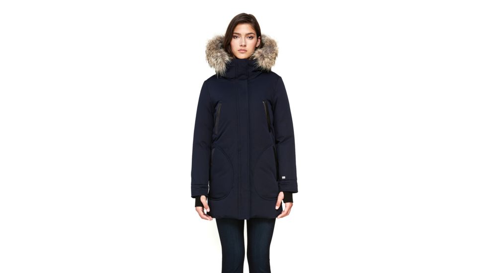 SOIA &amp; KYO Saundra-CN Jacket - Women's, Indigo, Small, SAUNDRA-CN-Indigo-S