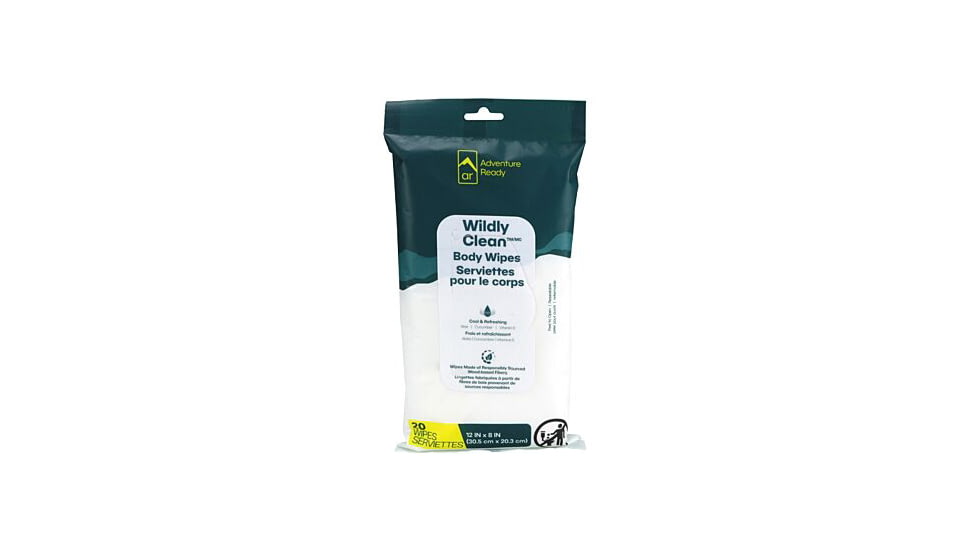 SOL Wildly Clean Body Wipes, 20 Pieces, 02000207