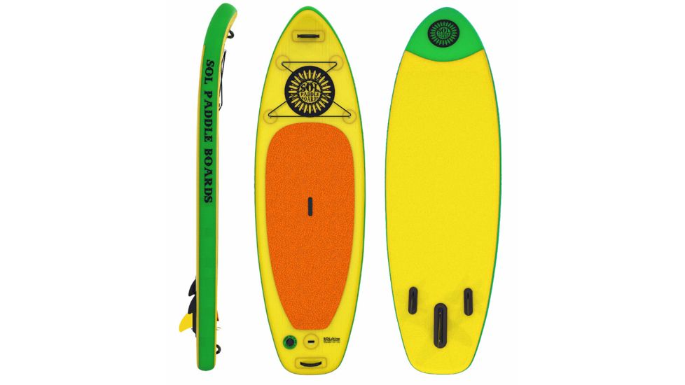 Sol Paddle Boards SOLshine Stand Up Paddleboard-Yellow