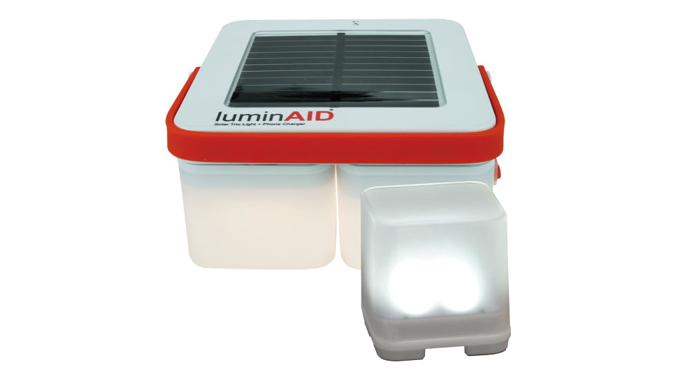 SOL Arb Luminaid Trio Magnetic Modular Lantern Phone Charger